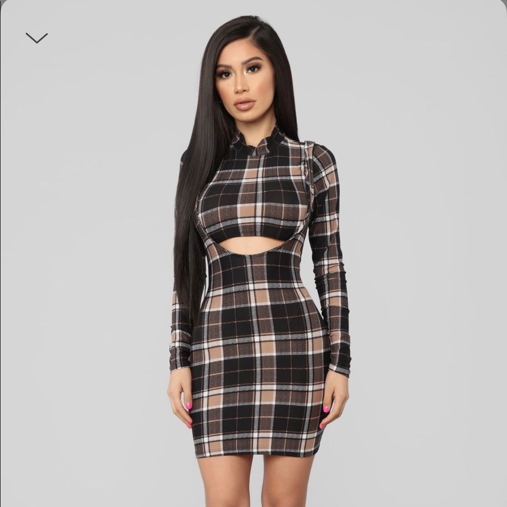 “Major Plaid Dress Set”